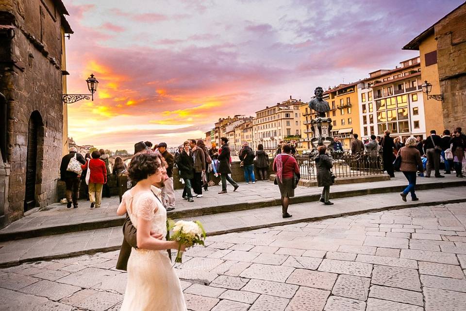 Firenze al tramonto