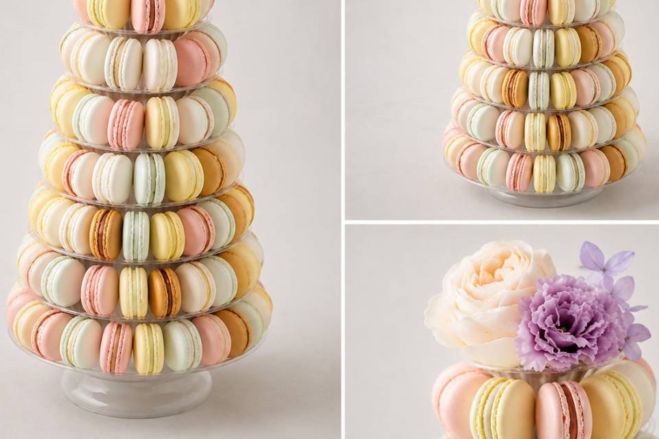 Piramide di macaron