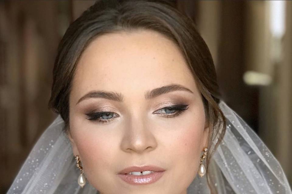 Makeup naturale sposa