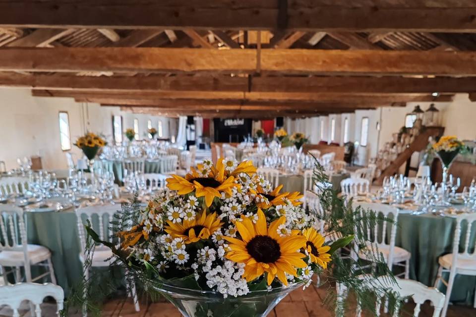 Mise en place matrimonio