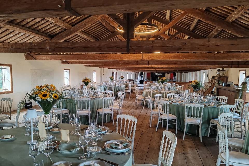 Mise en place matrimonio
