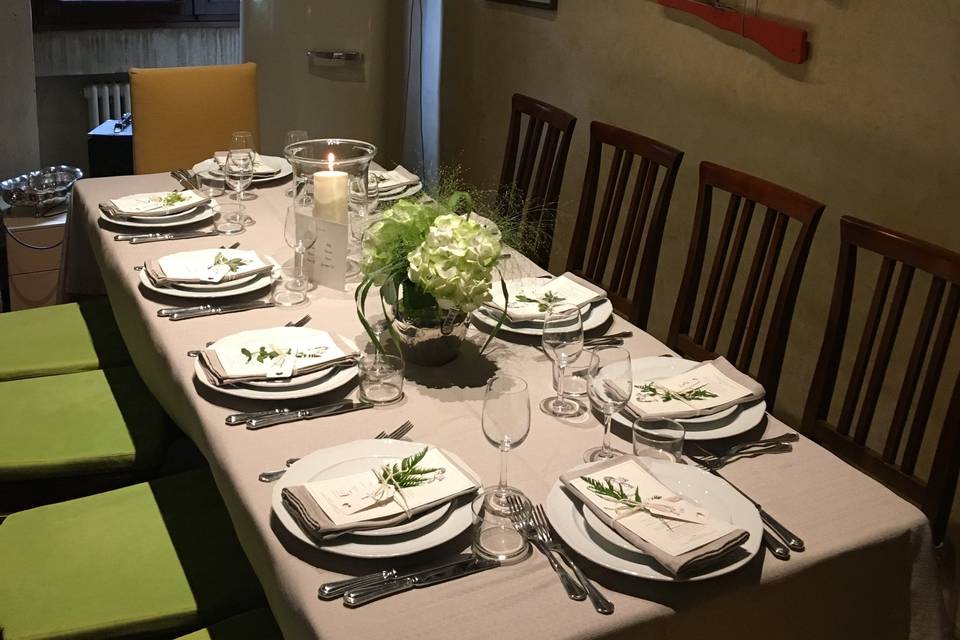In cucina verde