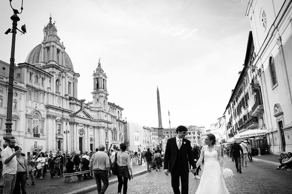 Matrimonio - Piazza Navona