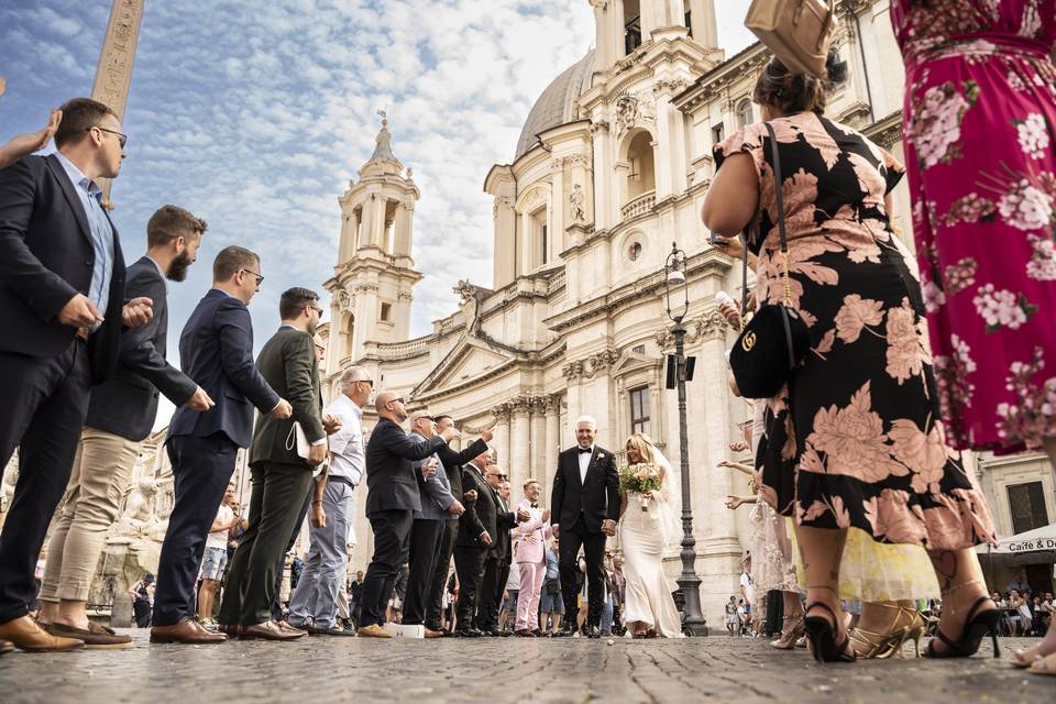 Matrimonio - Piazza Navona
