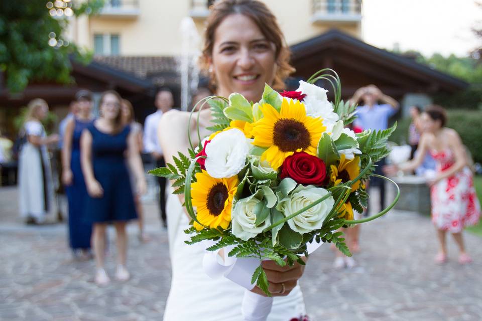 Lancio bouquet