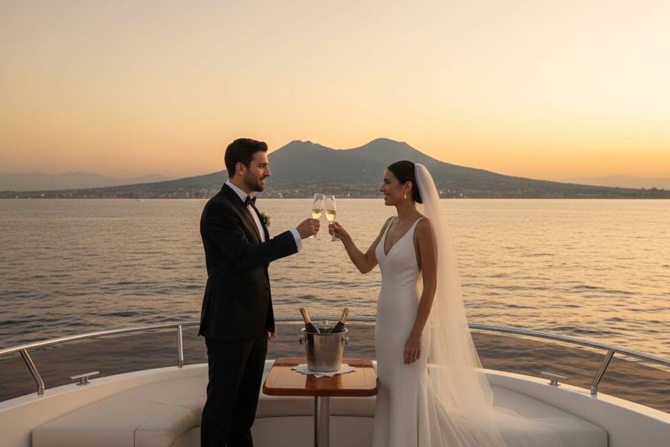 Matrimonio in barca
