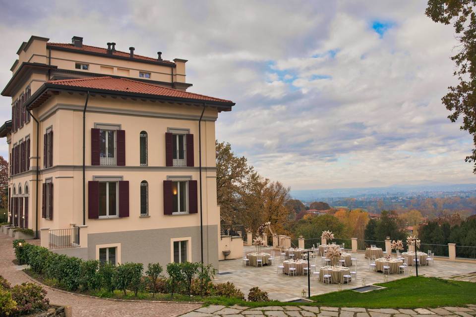 La terrazza panoramica