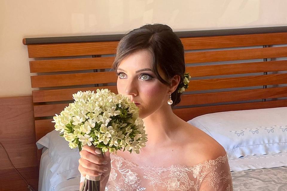 Flower and eyes