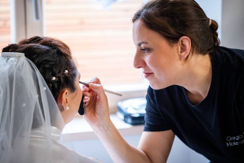 Wedding make-up