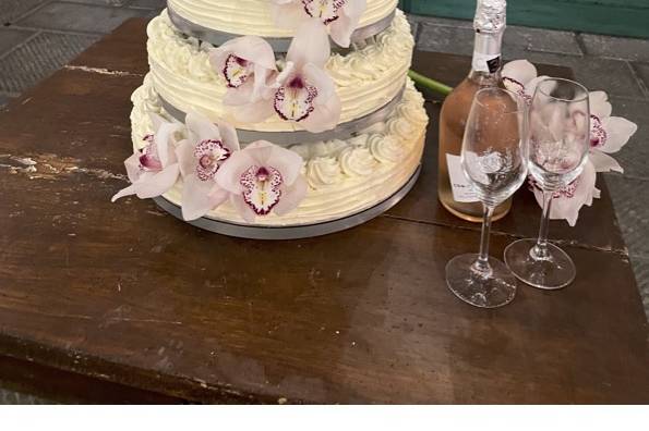 Torta nuziale all'italiana