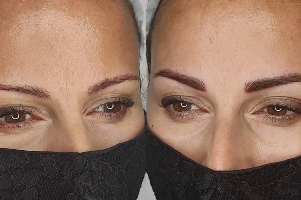 Microblading sopracciglia