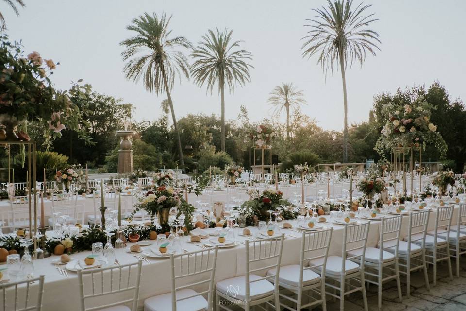 Cena Fronte villa