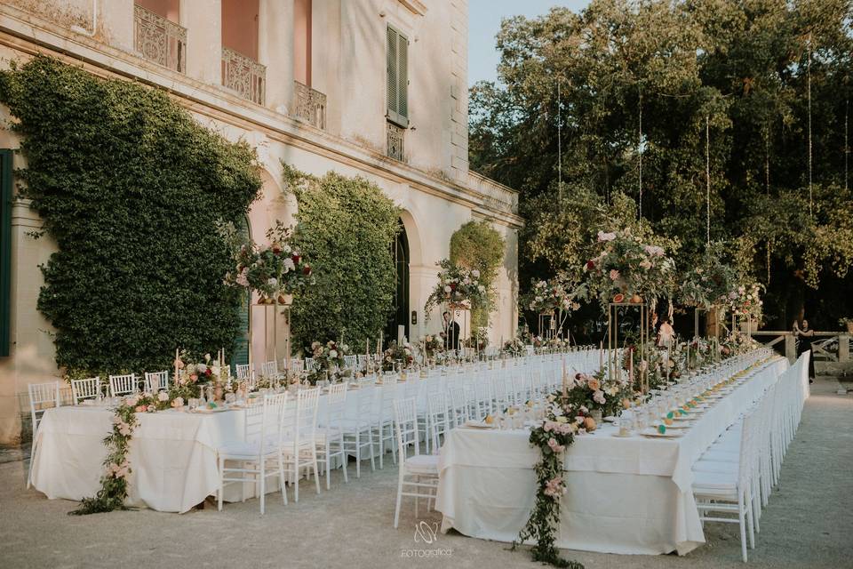 Cena Fronte villa