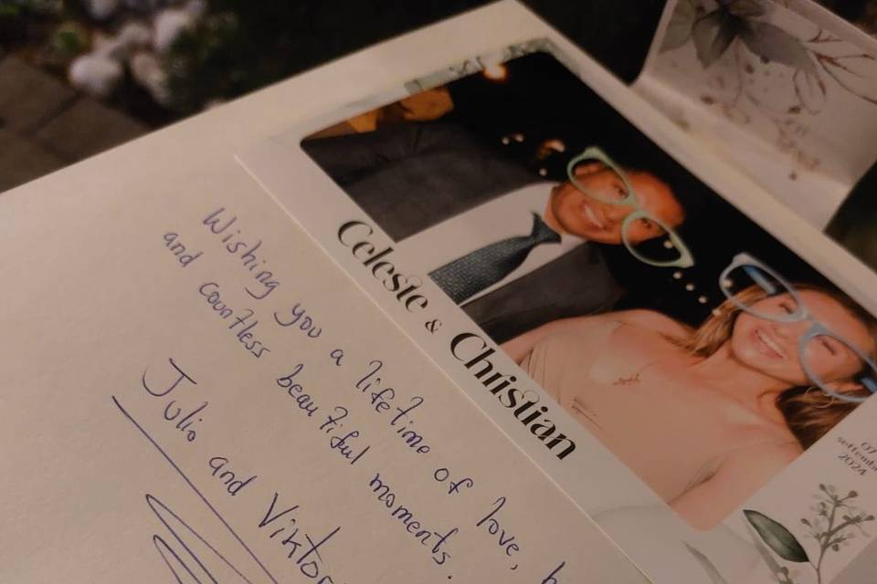 Guestbook dediche