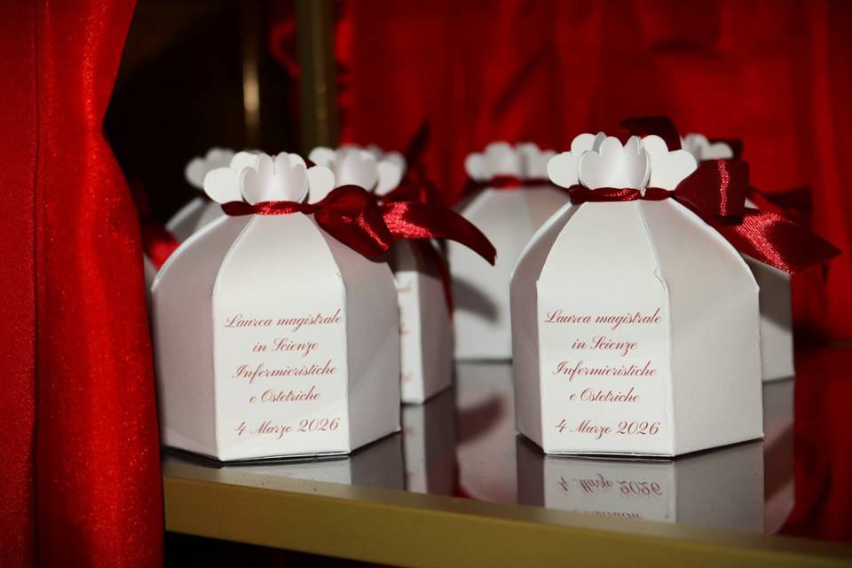 Scatola porta confetti