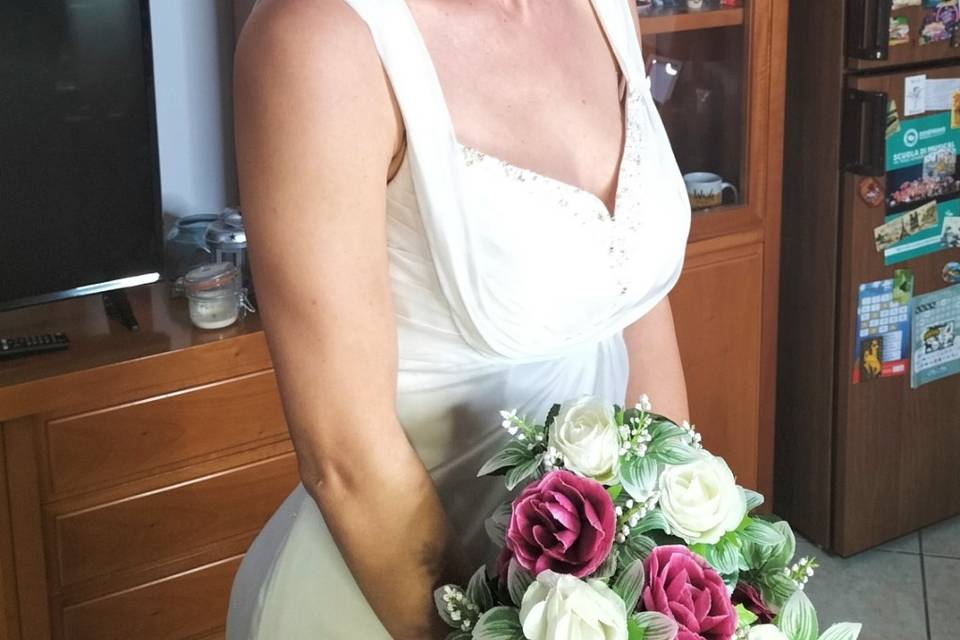 Trucco sposa terminato