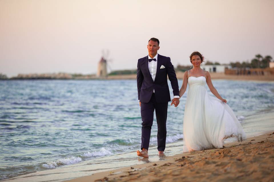 Spiaggia - Trapani -nozze