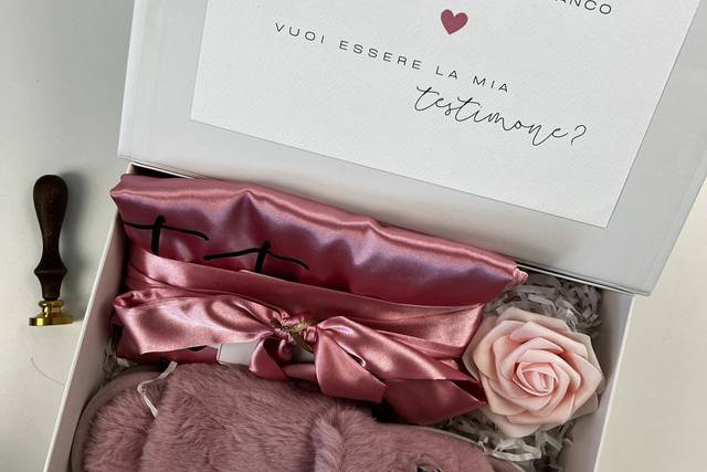 Box testimone personalizzata