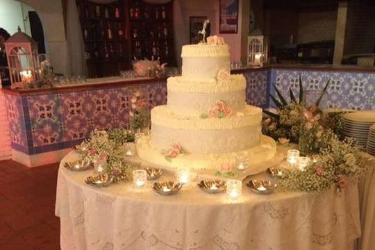 Allestimento wedding cake