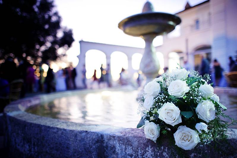 Bouquet in piazzetta