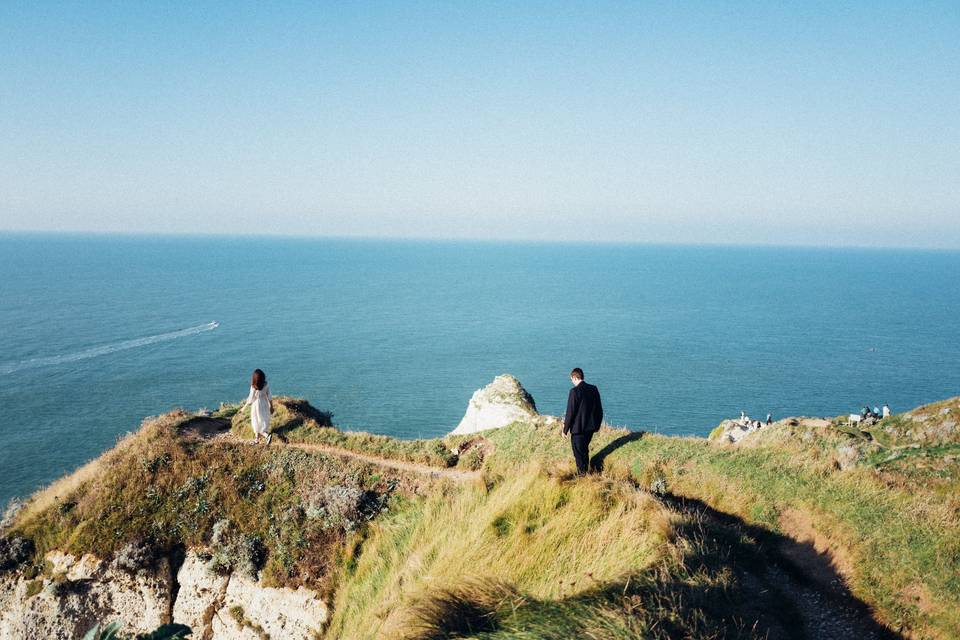 Etretat francia normandia