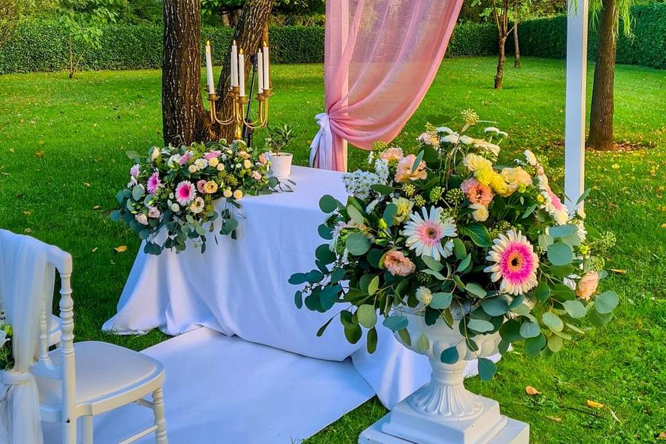 Rito civile in giardino