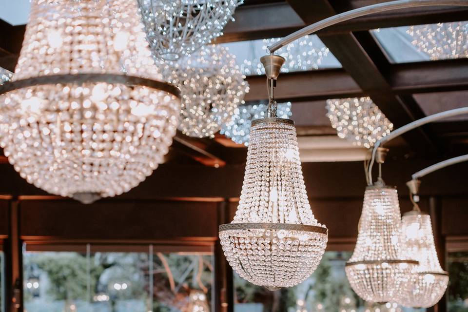 Luxury gorgeous reception area