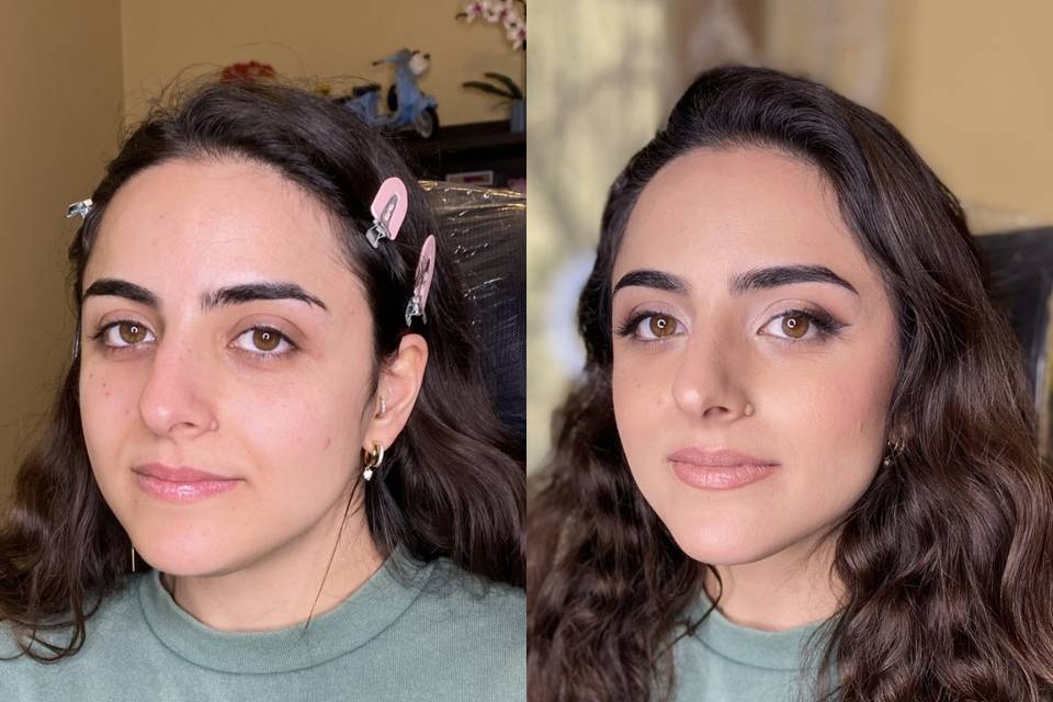Make-up luminoso focus occhi