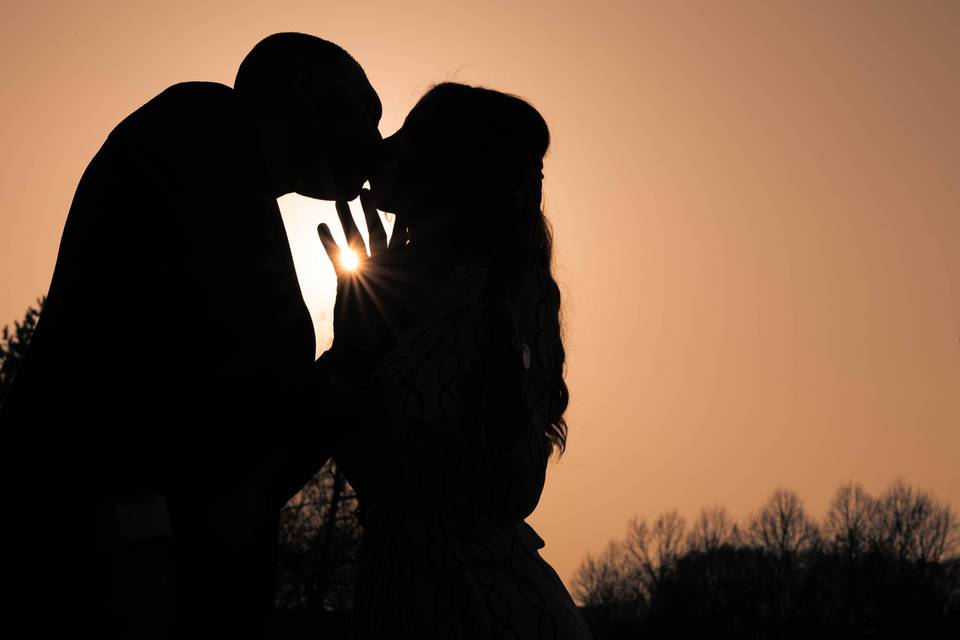 Silhouette d'amore