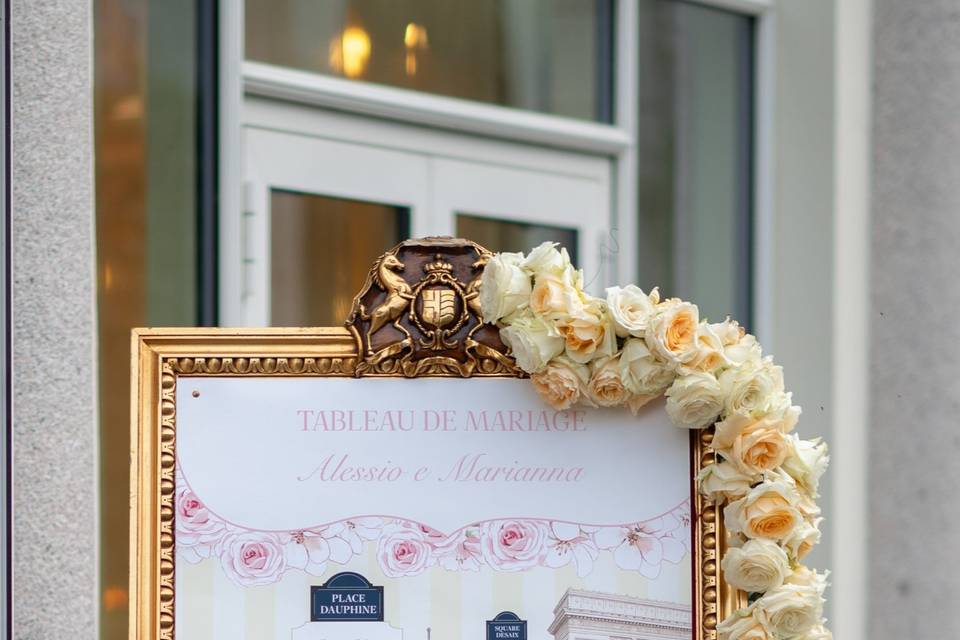 Tableau de mariage