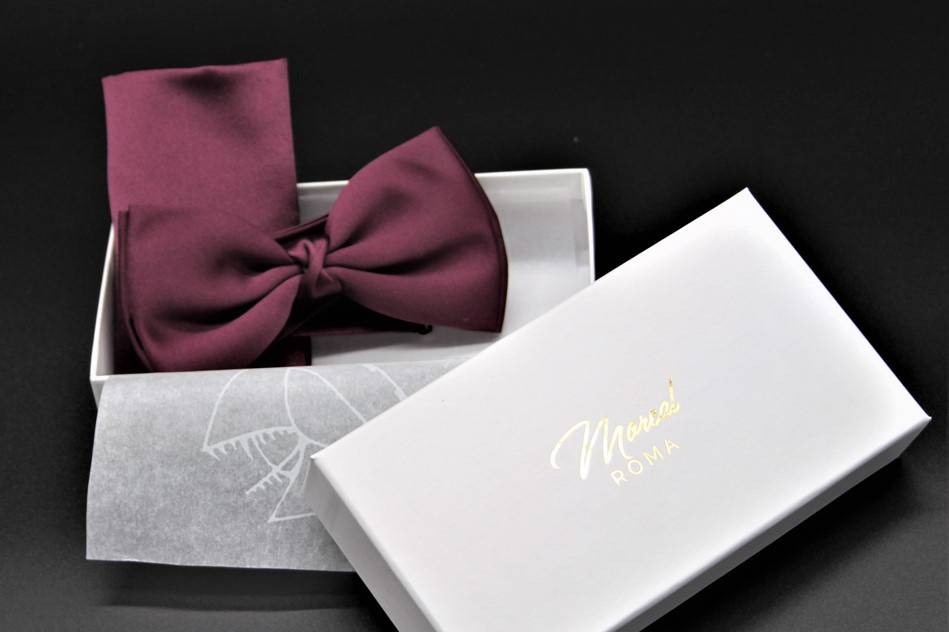 Papillon con pochette Trevi