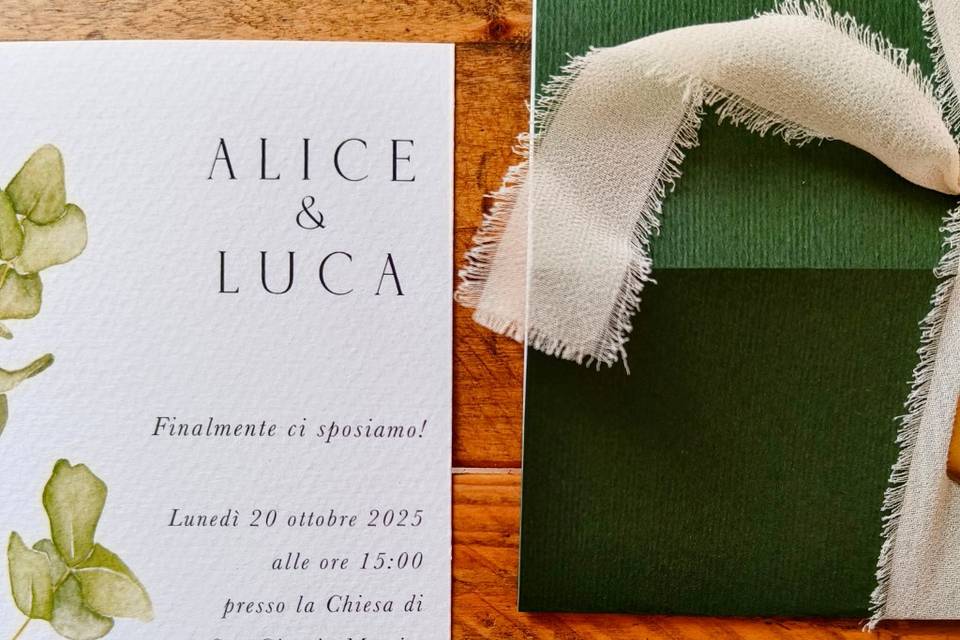 Matrimonio Alice e Luca