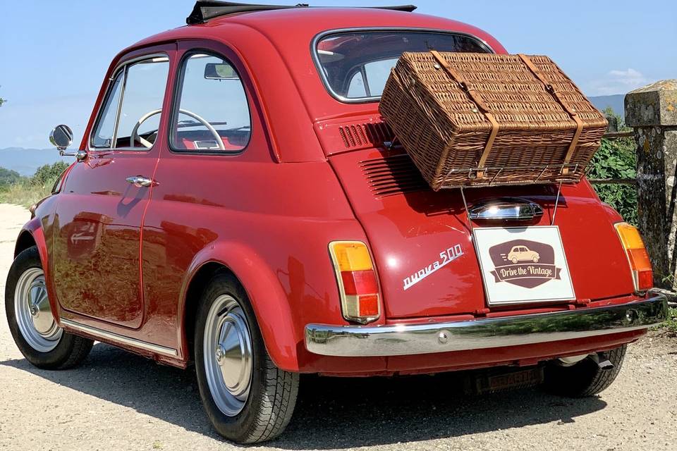 Fiat 500 rossa