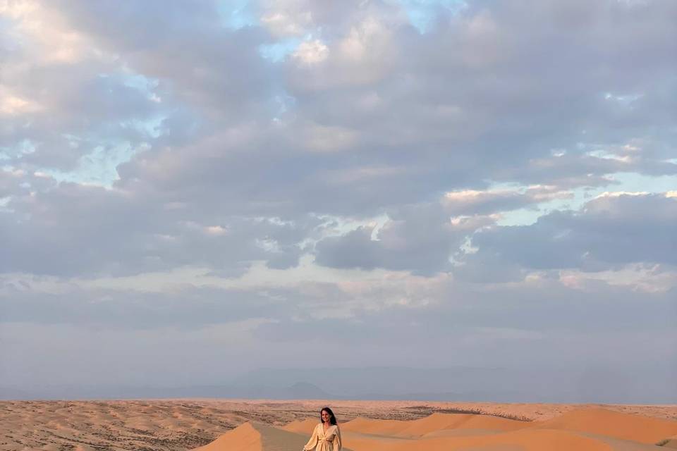 Luna di miele nel deserto