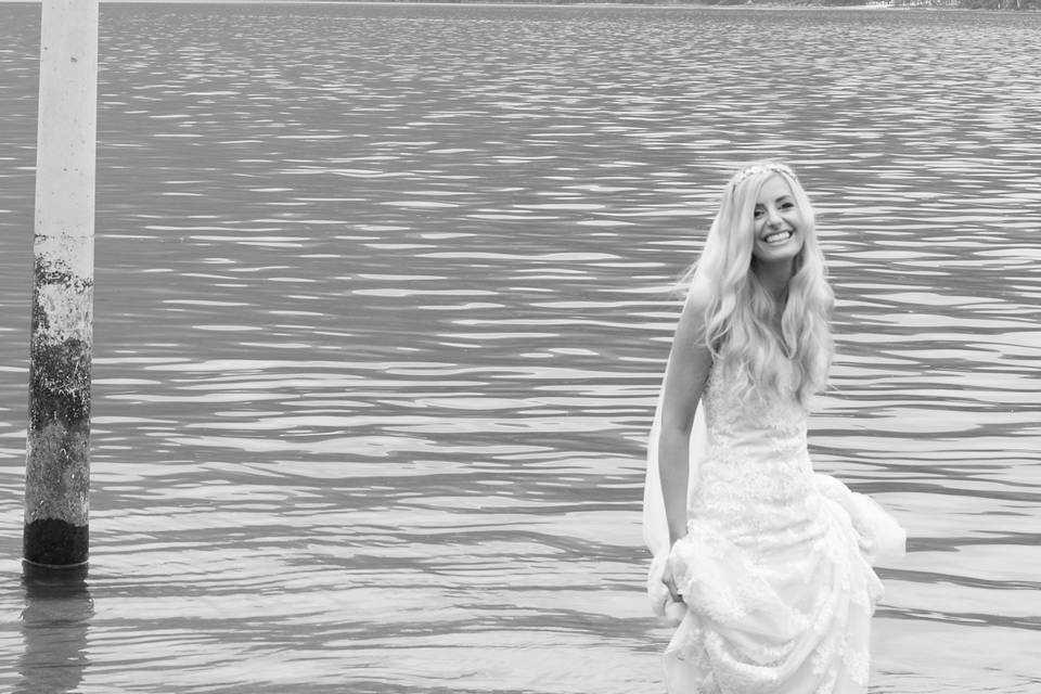 Bagno al lago della sposa