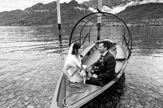 Matrimonio sul lago di como