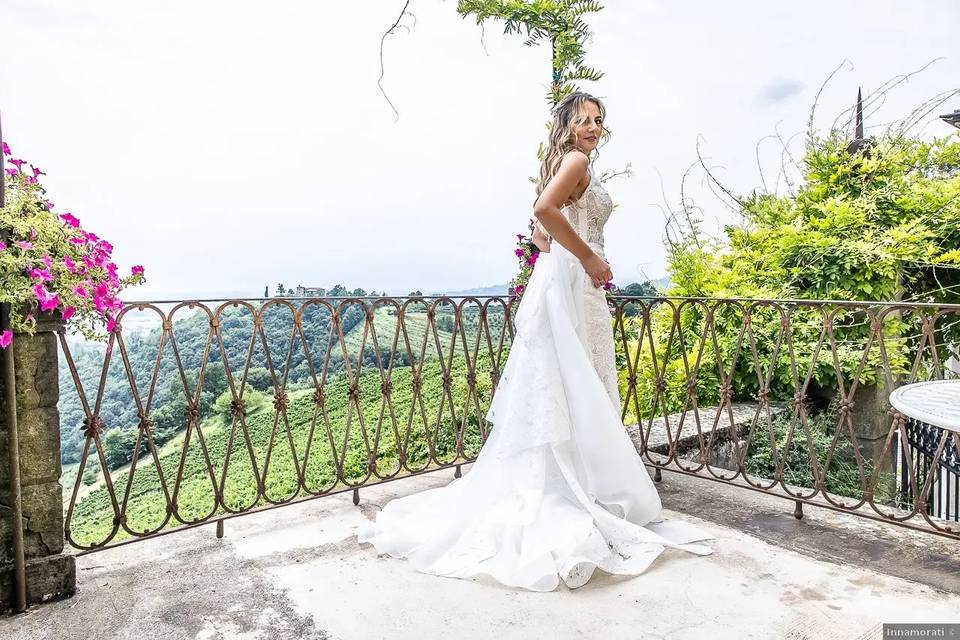 La terrazza della suite