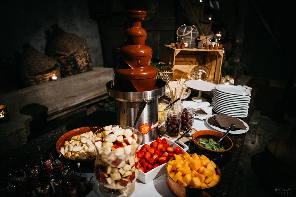 La fontana di cioccolato