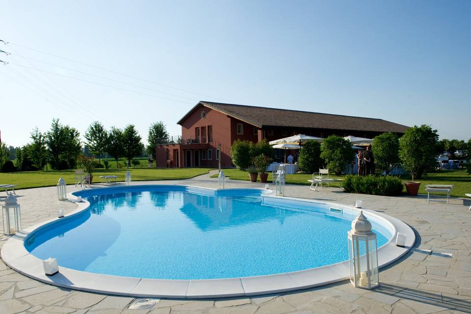 Villa con piscina