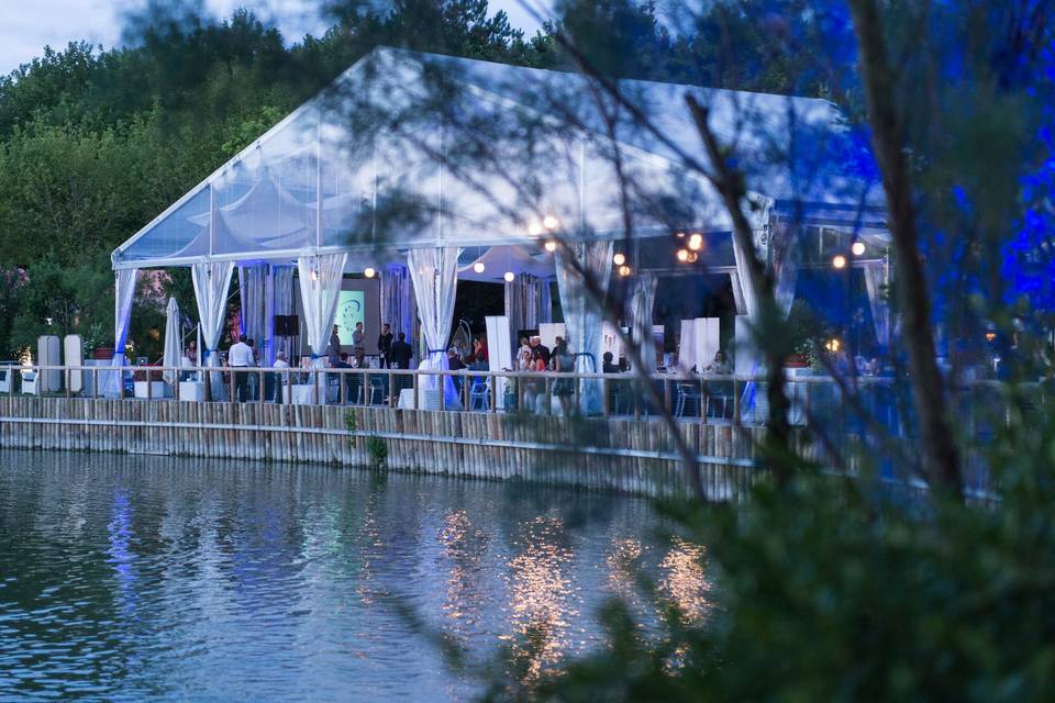 La terrazza sul lago