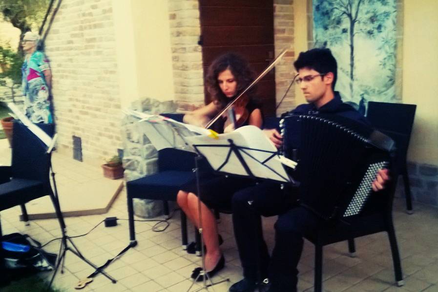 Violino e fisarmonica