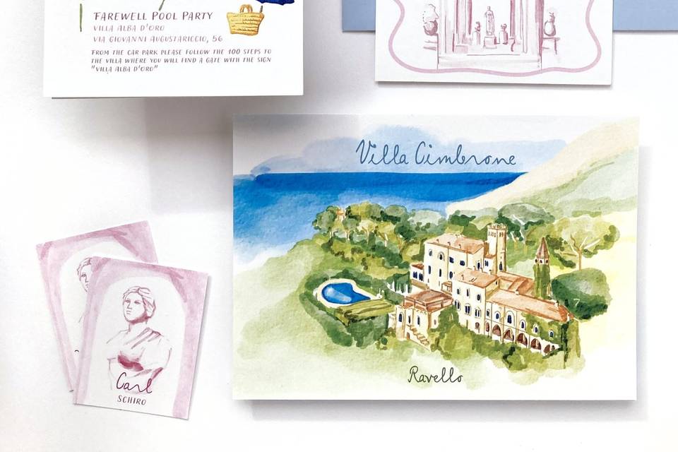 Stationery illustrata