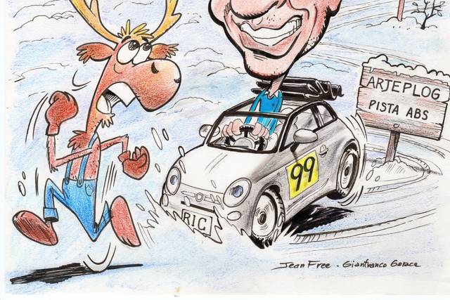 Caricatura evento speciale.