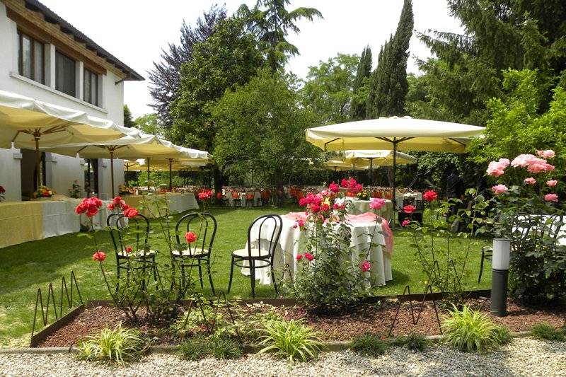 Evento nel giardino