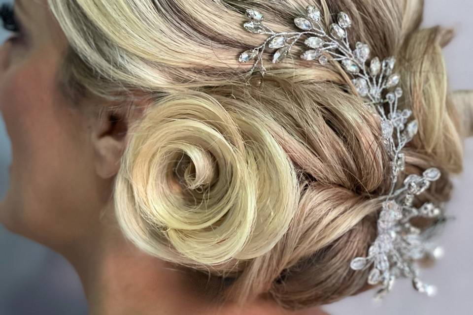 Chignon elegante