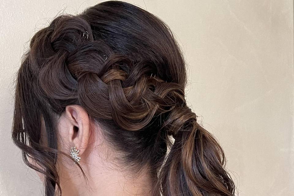 Chignon tridimensionale