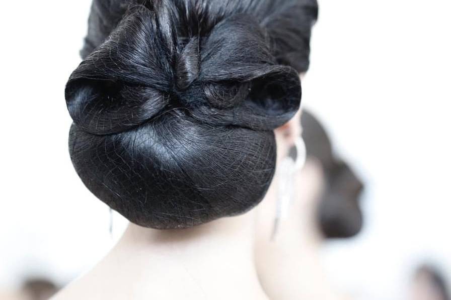 Chignon per radiosa sposi