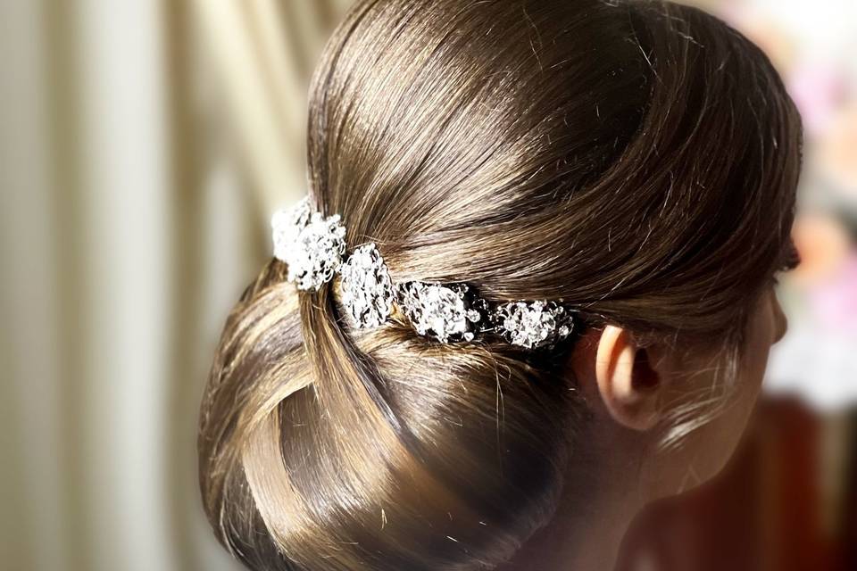 Chignon elegante