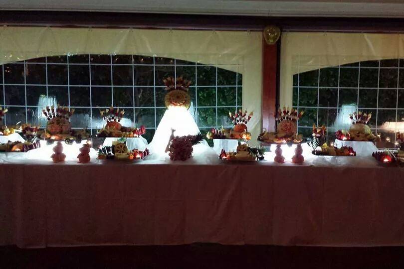 Buffet illuminato