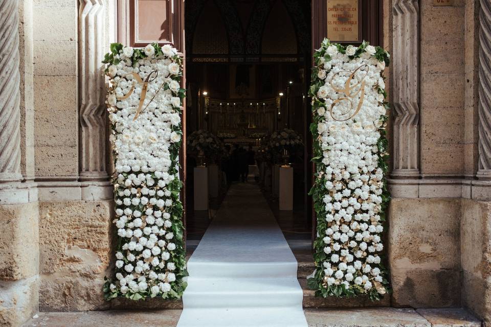 Pannelli di fiori